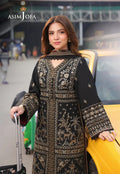Embroidered lawn Suit with Printed Voil Dupatta