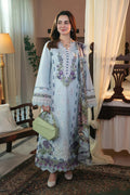 3Pc Embroidered Lawn suit with Digital Printed Dupatta