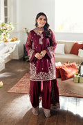 3Pc Lawn Embroidered with Bamber Embroidered Dupatta