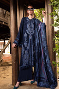 3Pc Embroidered Lawn with Printed Voil Dupatta