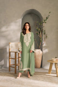 Embroidered Lawn Suit with Embroidered Bamber Chiffon Dupatta